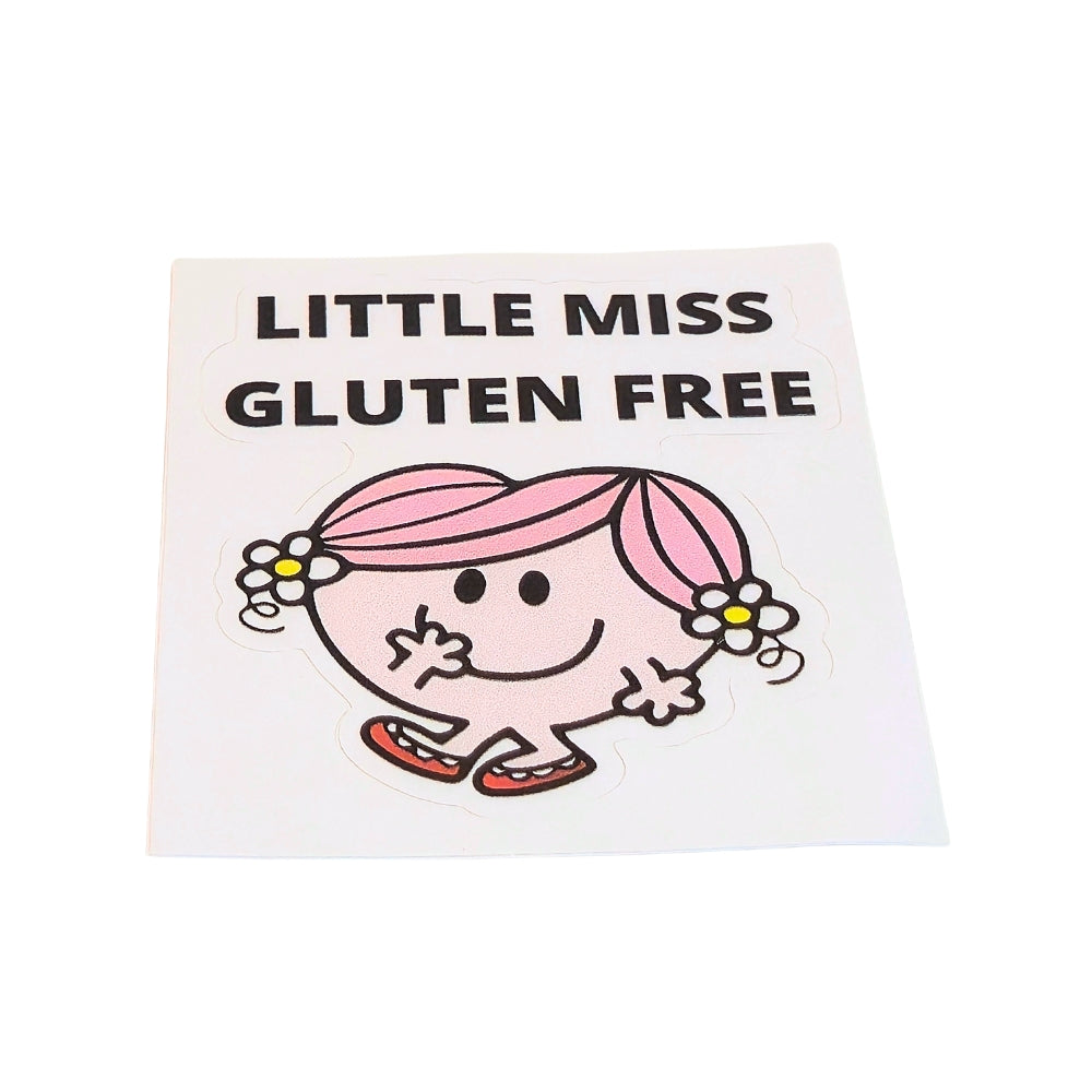 Little Miss Gluten Free | Window Sticker