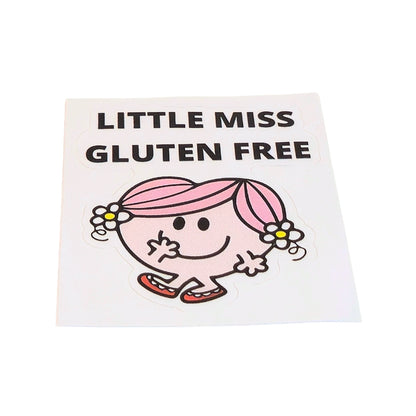 Little Miss Gluten Free | Window Sticker