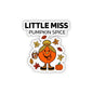 Little Miss Pumpkin Spice | Vinyl Sticker