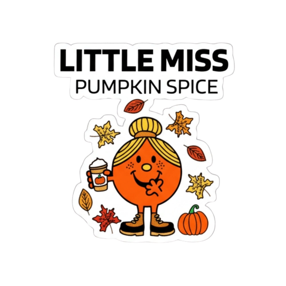 Little Miss Pumpkin Spice | Vinyl Sticker