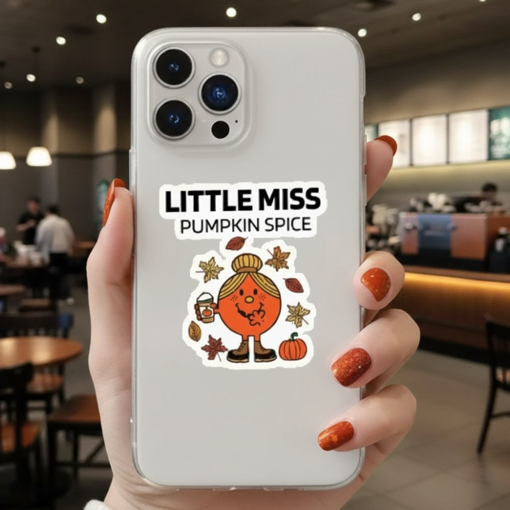 Little Miss Pumpkin Spice | Vinyl Sticker