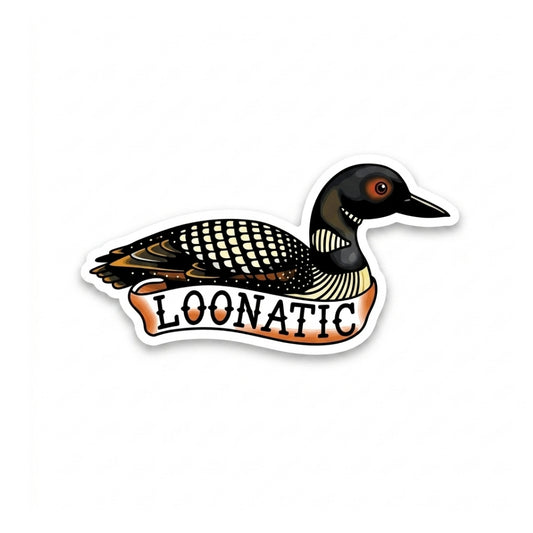 Loonatic | Vinyl Sticker
