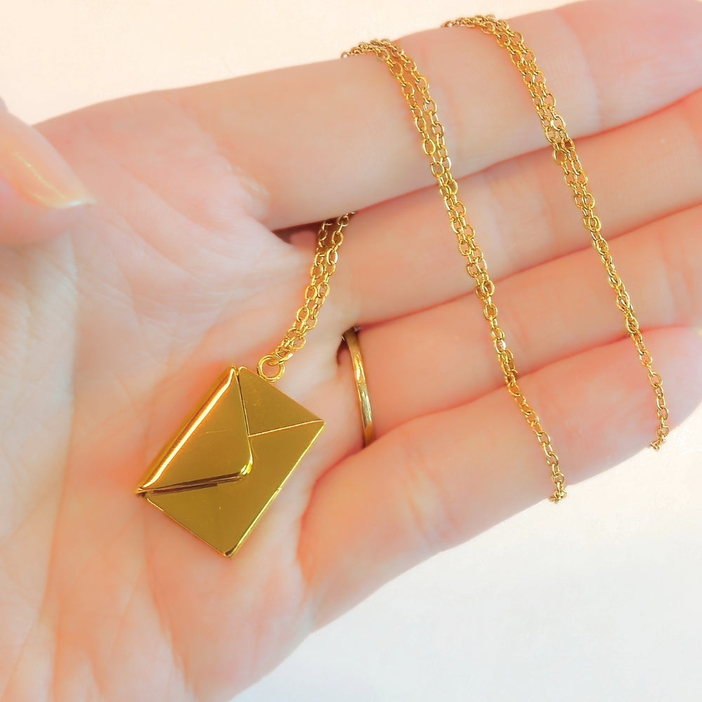 Love Letter Locket Necklace