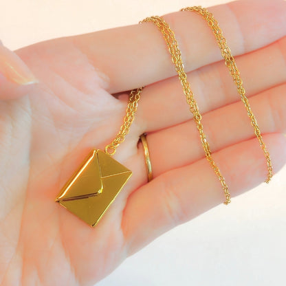 Love Letter Locket Necklace