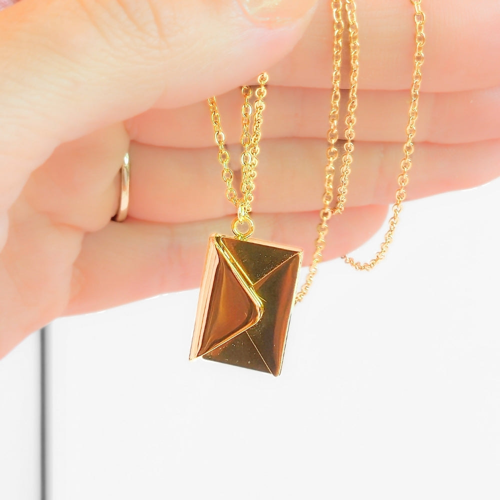 Love Letter Locket Necklace