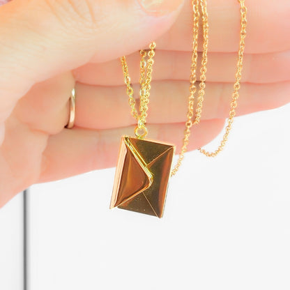 Love Letter Locket Necklace