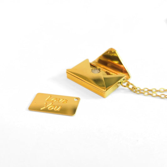Love Letter Locket Necklace