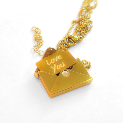Love Letter Locket Necklace