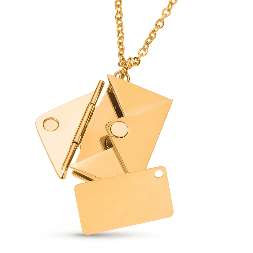 Love Letter Locket [Gold] | Necklace