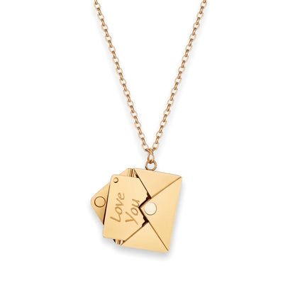 Love Letter Locket [Gold] | Necklace