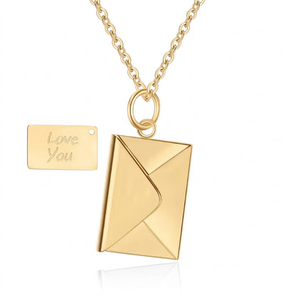 Love Letter Locket [Gold] | Necklace
