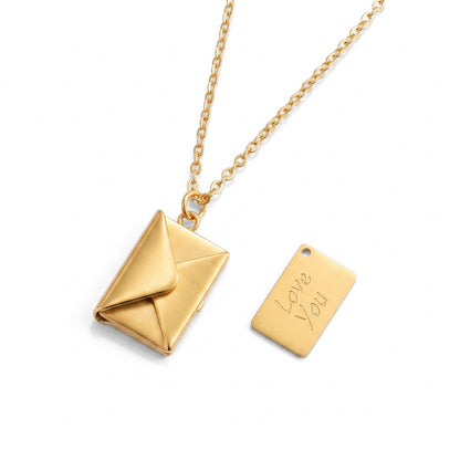 Love Letter Locket [Gold] | Necklace