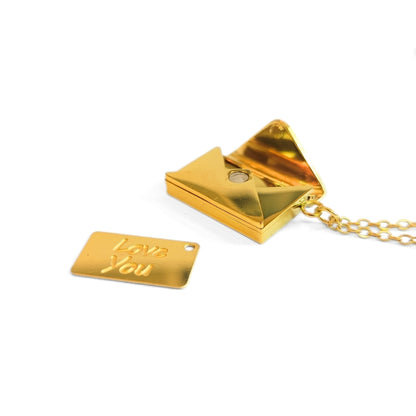 Love Letter Locket [Gold] | Necklace