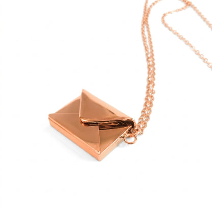 Love Letter Locket [Rose Gold] | Necklace