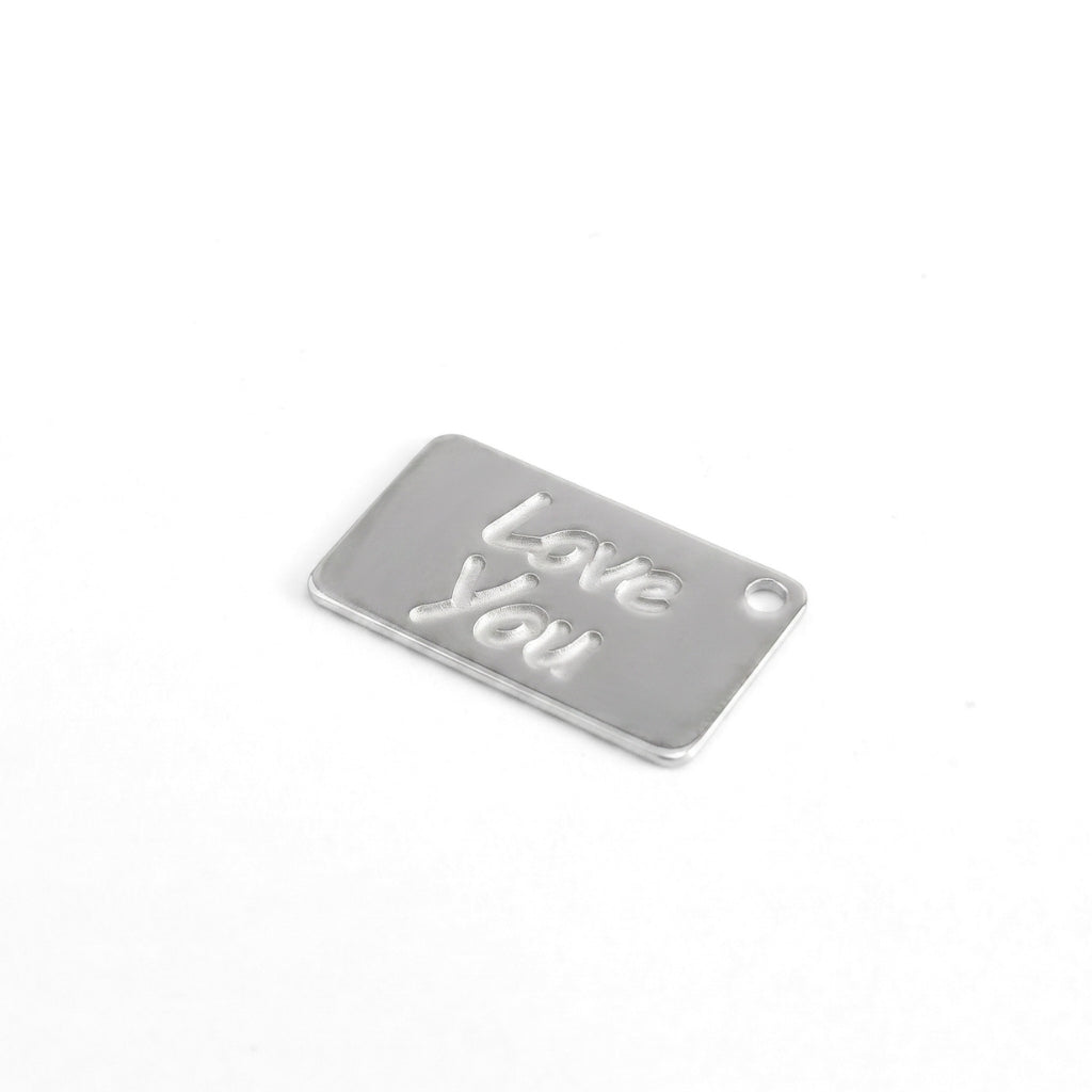 Collier médaillon Lettre d'amour