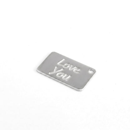 Collier médaillon Lettre d'amour