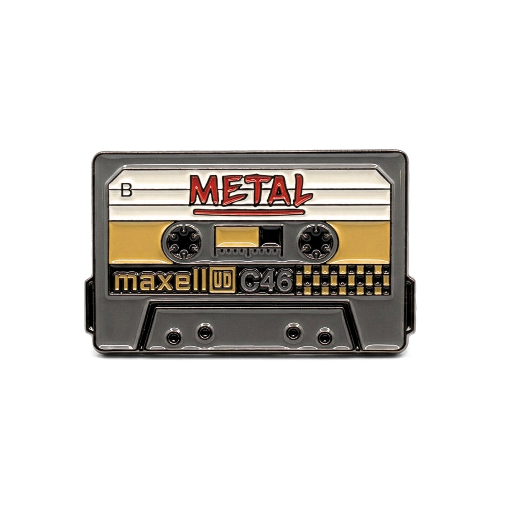 Cassette audio - Mix MÉTAL | Pin de collection