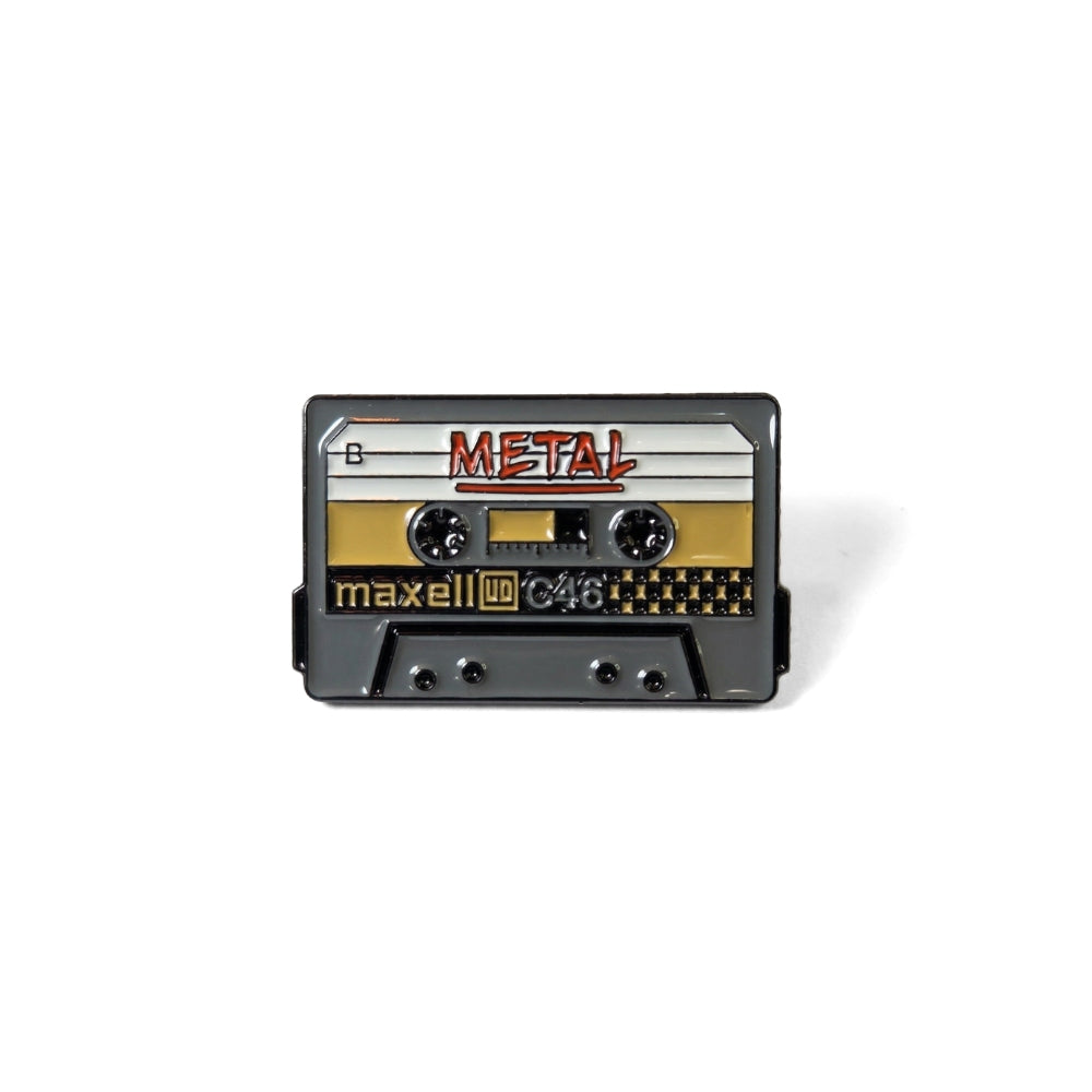 Cassette audio - Mix MÉTAL | Pin de collection