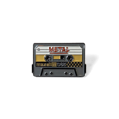 Cassette audio - Mix MÉTAL | Pin de collection