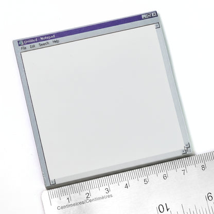 MS Notepad Novelty Notepad