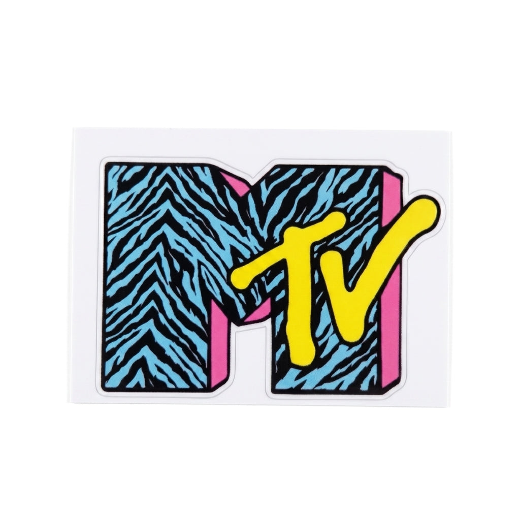 MTV Logo [Retro Blue] | Vinyl Sticker