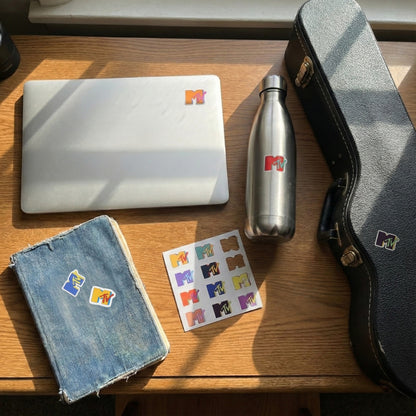 MTV Mini Vintage Logo Set | Vinyl Sticker
