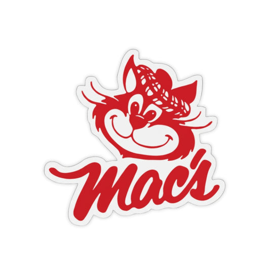 Mac's Convenience Logo | Vinyl Sticker