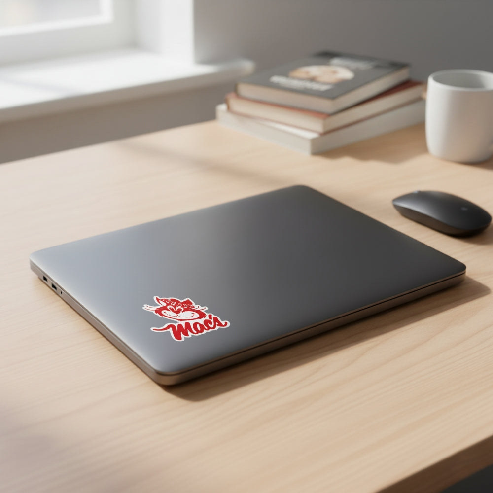 Mac's Convenience Logo | Vinyl Sticker