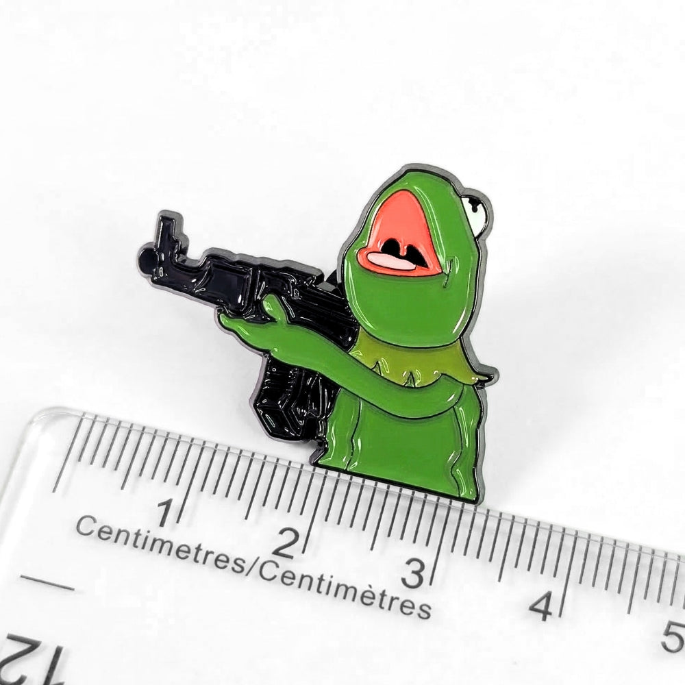 Machine Gun Kermit | Pin de collection