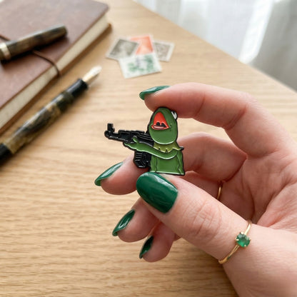 Machine Gun Kermit | Pin de collection