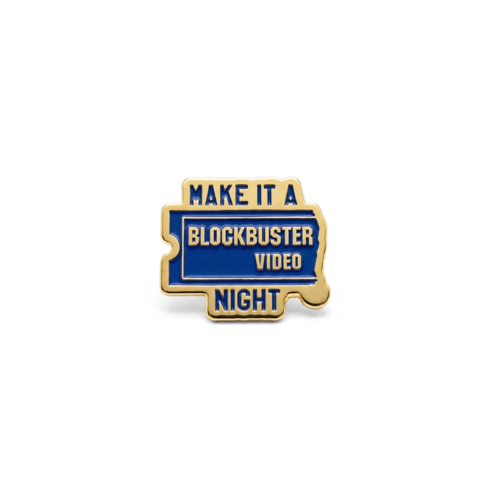 Make It a Blockbuster Video Night | Collectible Pin