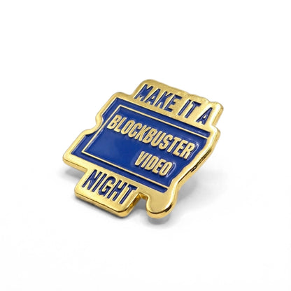 Make It a Blockbuster Video Night | Collectible Pin