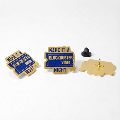 Make It a Blockbuster Video Night | Collectible Pin