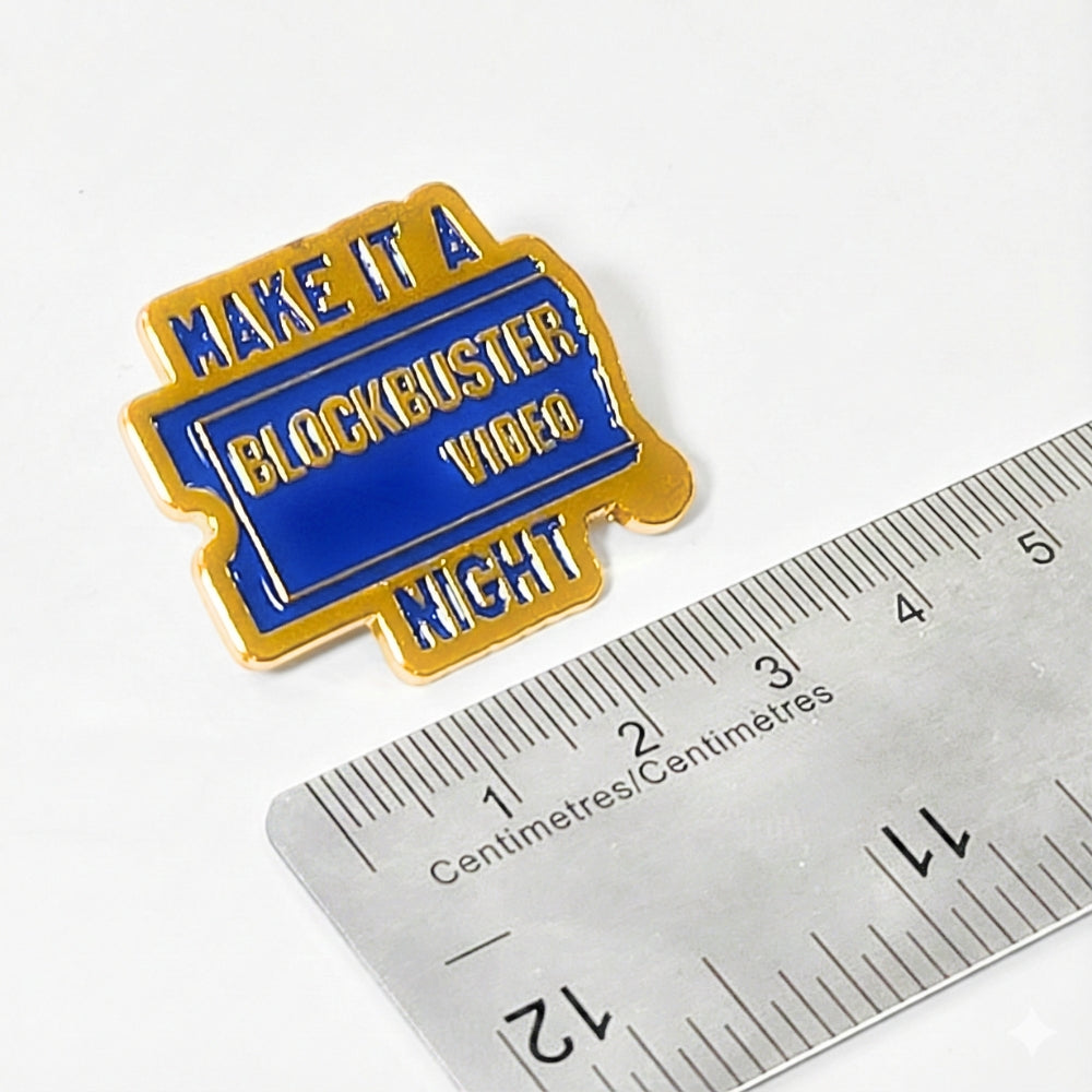 Make It a Blockbuster Video Night | Collectible Pin