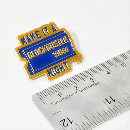 Make It a Blockbuster Video Night | Collectible Pin