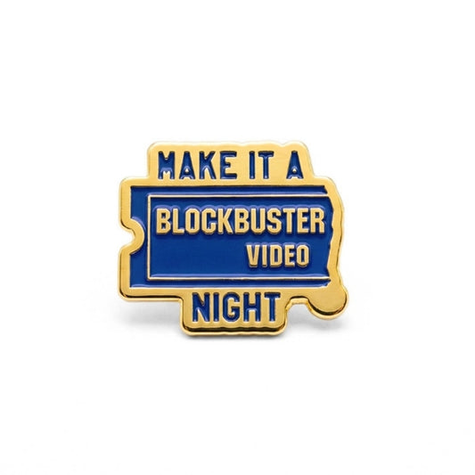 Make It a Blockbuster Video Night | Collectible Pin