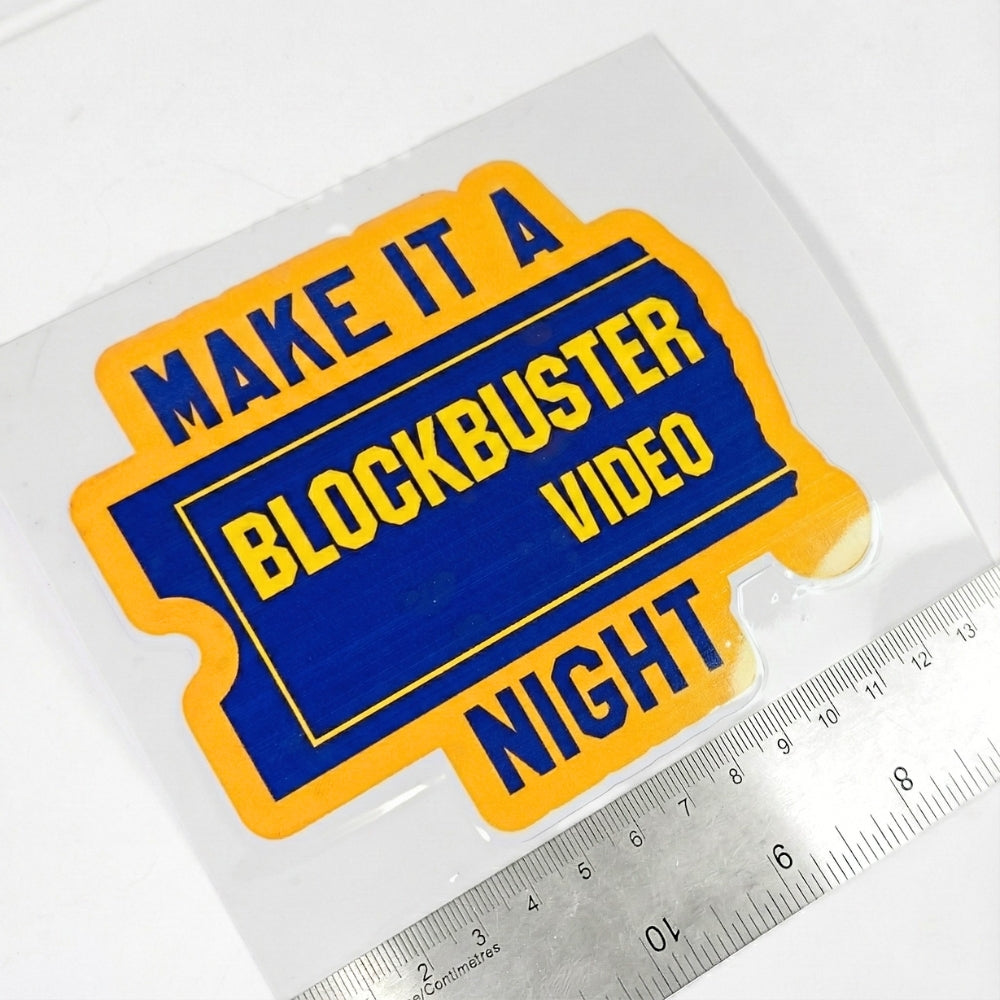 Make It a Blockbuster Video Night | Vinyl Sticker