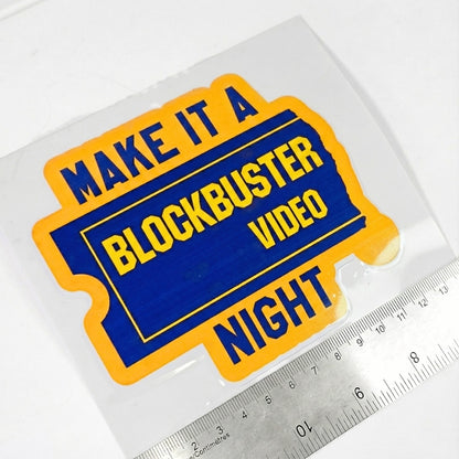 Make It a Blockbuster Video Night | Vinyl Sticker