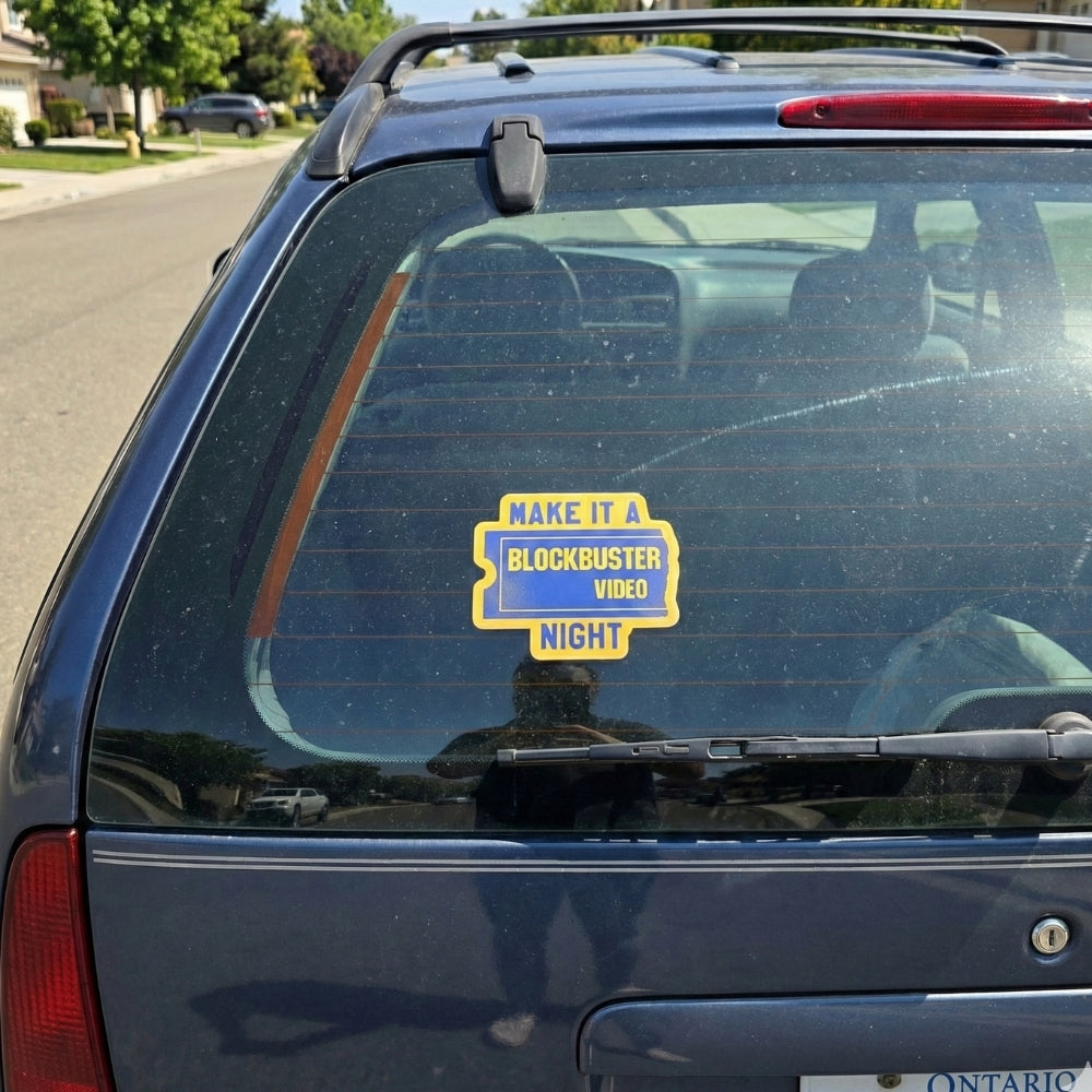 Make It a Blockbuster Video Night | Vinyl Sticker