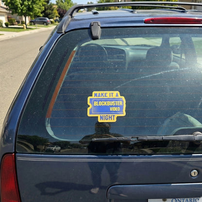 Make It a Blockbuster Video Night | Vinyl Sticker