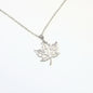 Maple Leaf Silhouette Necklace