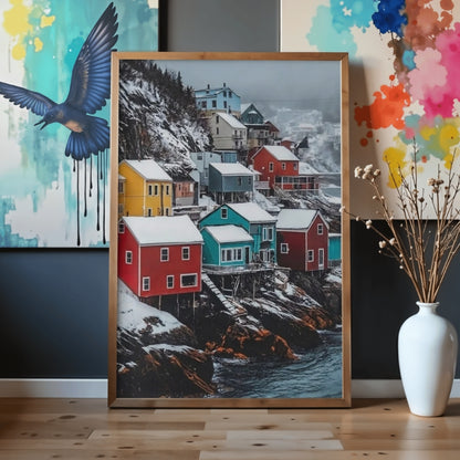 Maritime Winter | Canvas Art Print