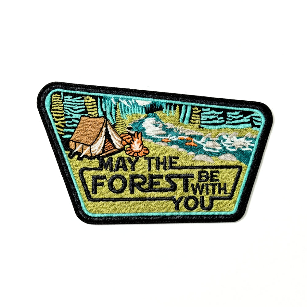 May the Forest Be With You | Embroidered Patch