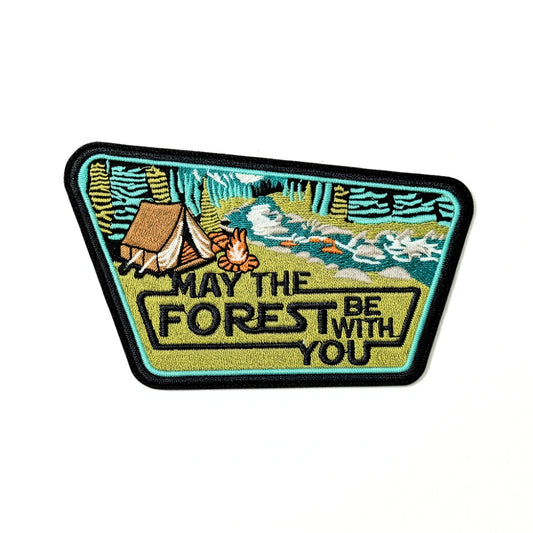 May the Forest Be With You | Embroidered Patch