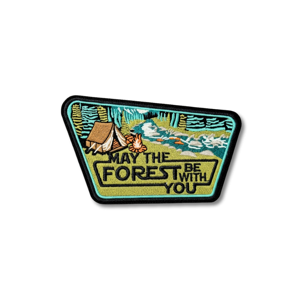 May the Forest Be With You | Embroidered Patch