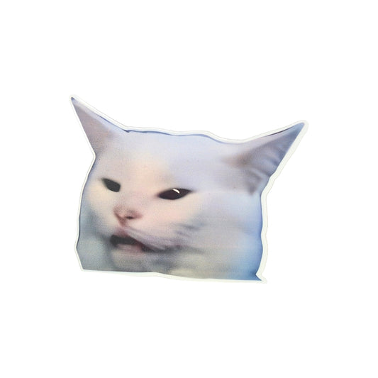 Meme Cat Smudge | Vinyl Sticker