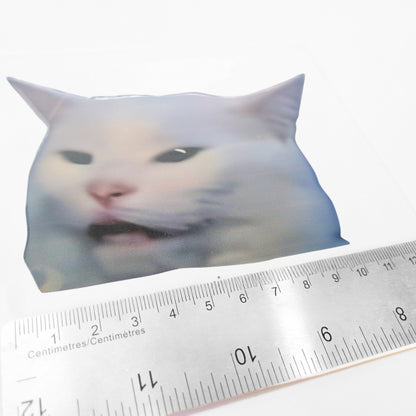 Meme Cat Smudge | Vinyl Sticker
