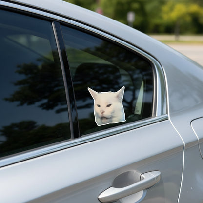 Meme Cat Smudge | Vinyl Sticker