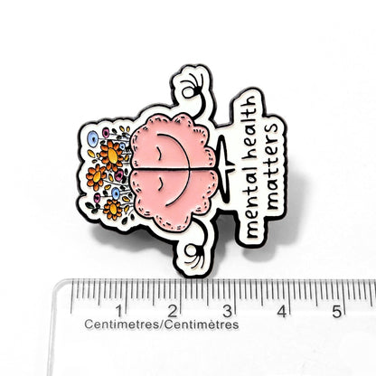 La santé mentale, ça compte (Esprit Zen) | Pin de collection