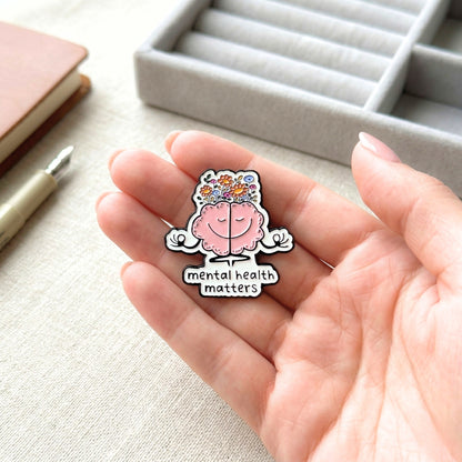 La santé mentale, ça compte (Esprit Zen) | Pin de collection
